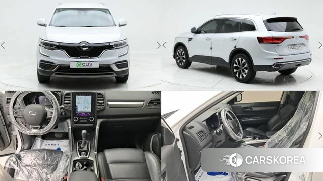 Renault Korea (Samsung) The New QM6 2022 Белый из Кореи