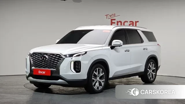 Hyundai Palisade 2021 Белый из Кореи