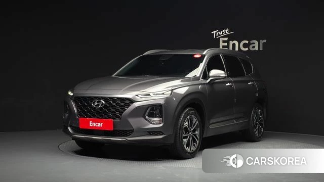 Hyundai Santa Fe TM 2018 Серый из Кореи