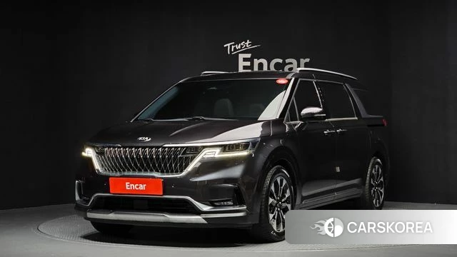 Kia Carnival 4th generation 2021 Серый из Кореи