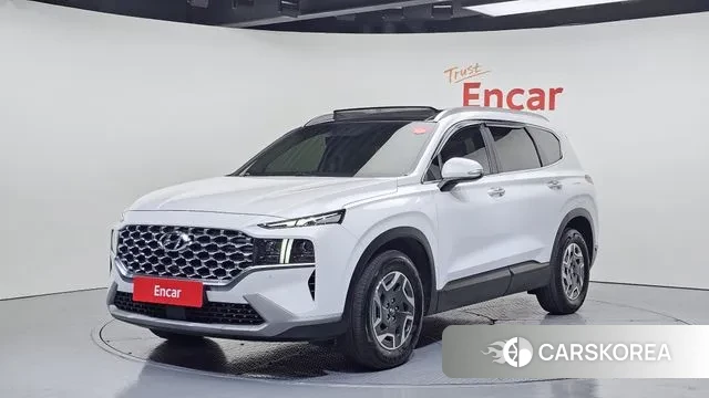 Hyundai The New Santa Fe 2021 Белый из Кореи