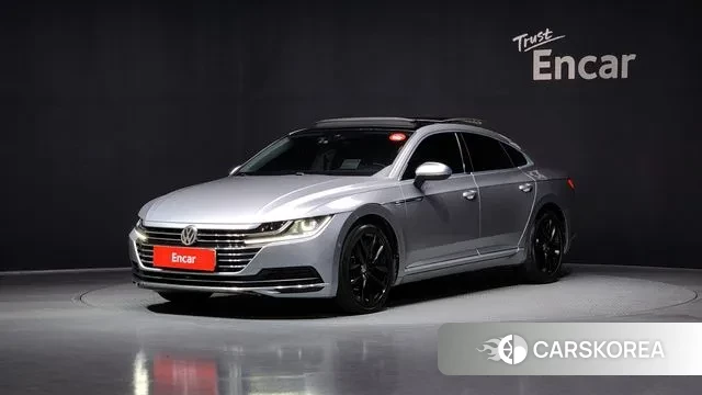Volkswagen Arteon 2019 Серебряный из Кореи