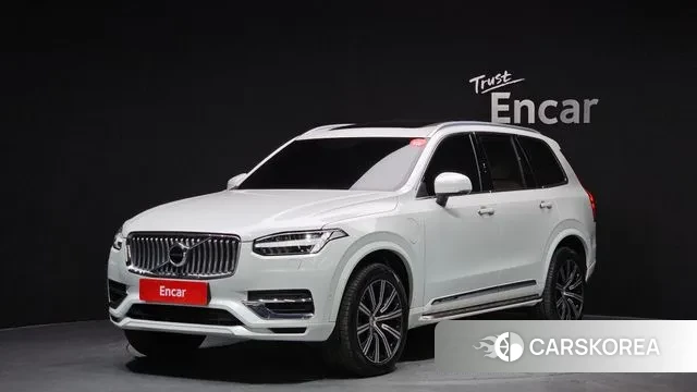 Volvo XC90 second Generation 2021 Белый из Кореи