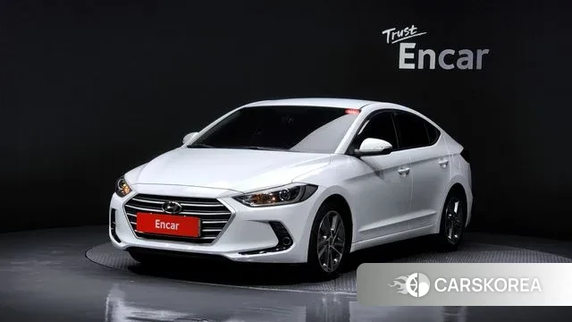 Hyundai Avante AD 2018 Белый из Кореи