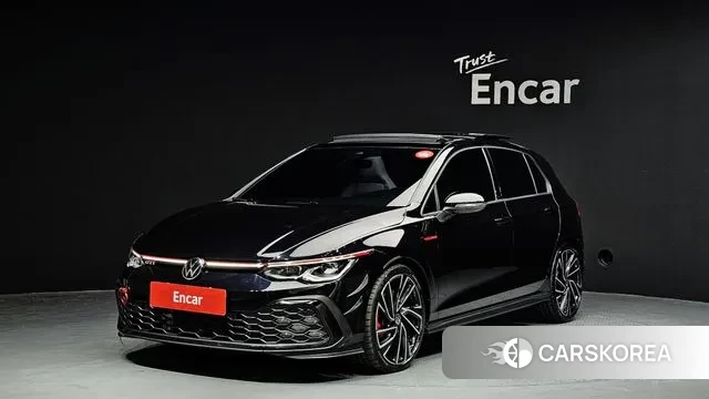 Volkswagen Golf 8th Generation 2023 Черный из Кореи