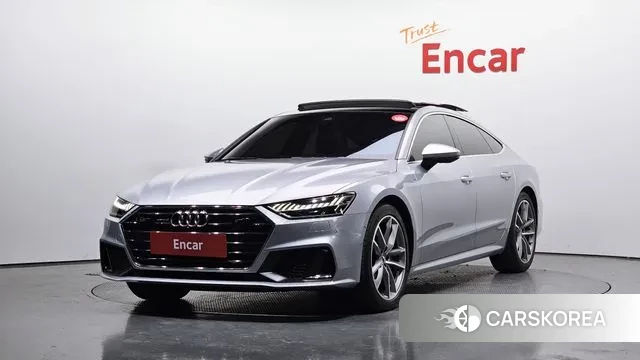 Audi A7 (4K) 2020 Серебряный из Кореи