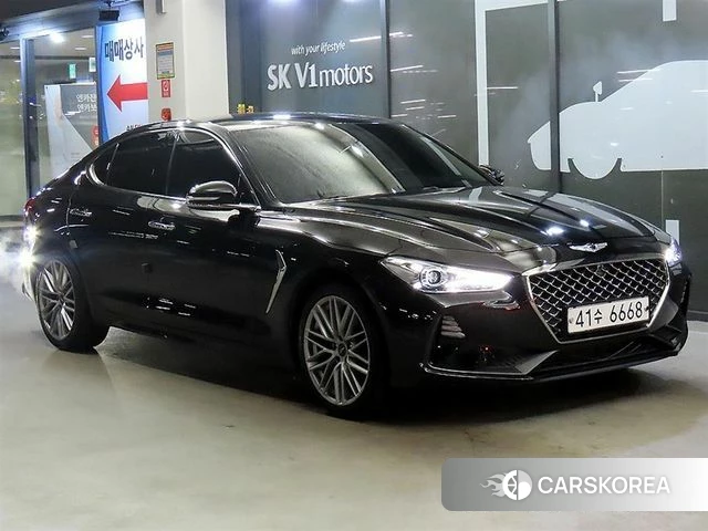 Genesis G70 2019 Черный из Кореи