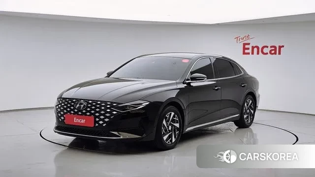 Hyundai The New Grandeur IG Hybrid 2022 Черный из Кореи