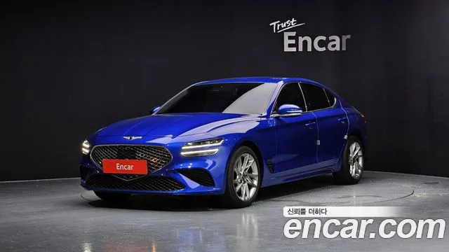 Genesis The New G70 2021 Синий из Кореи