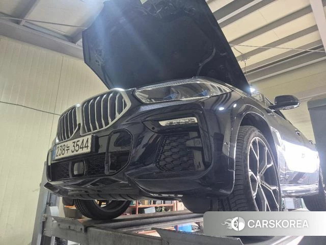 BMW X6 (G06) 2021 Черный из Кореи