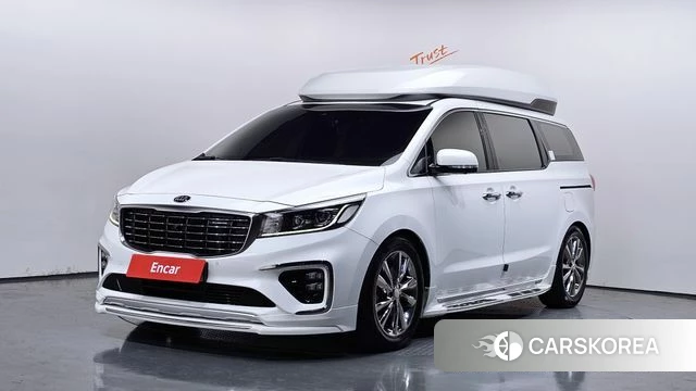 Kia The New Carnival 2018 Белый из Кореи