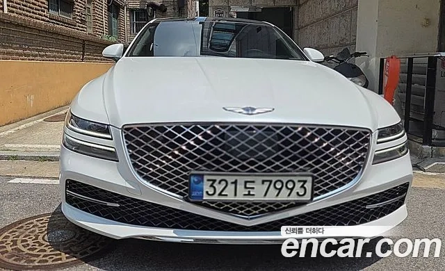 Genesis G80 (RG3) 2021 Белый из Кореи