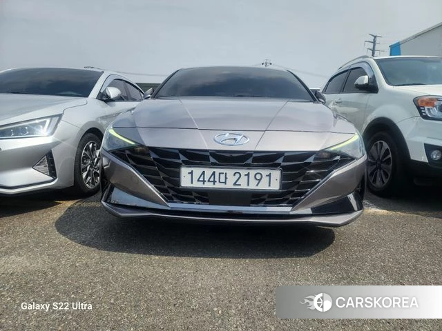 Hyundai Avante (CN7) 2022 Серый из Кореи