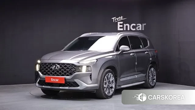 Hyundai The New Santa Fe 2020 Серый из Кореи