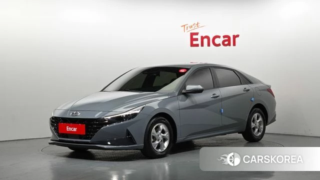 Hyundai Avante (CN7) 2021 Серый из Кореи