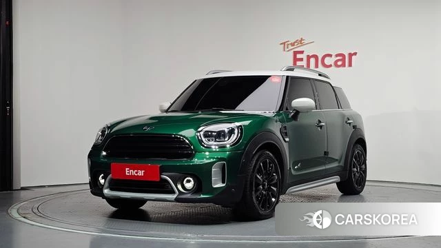 Mini Cooper D Countryman 2021 Зеленый из Кореи