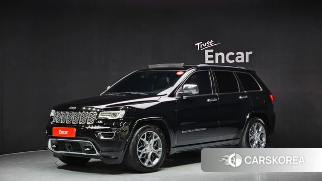 Jeep Grand Cherokee 2019 Черный из Кореи