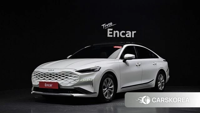 Kia K8 2021 Белый из Кореи
