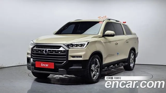 Ssangyong The New Rexton Sport 2023 Жемчужный цвет из Кореи