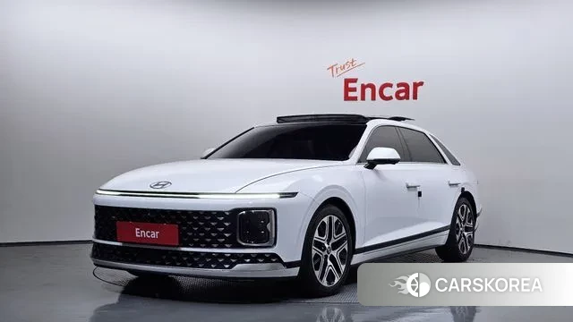 Hyundai Grandeur (GN7) 2023 Белый из Кореи