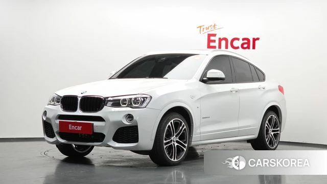 BMW X4 (F26) 2018 Белый из Кореи