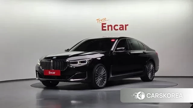 BMW 7 Series (G11) 2022 Черный из Кореи