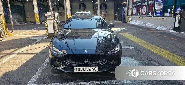 Maserati Ghibli 2020 Черный из Кореи