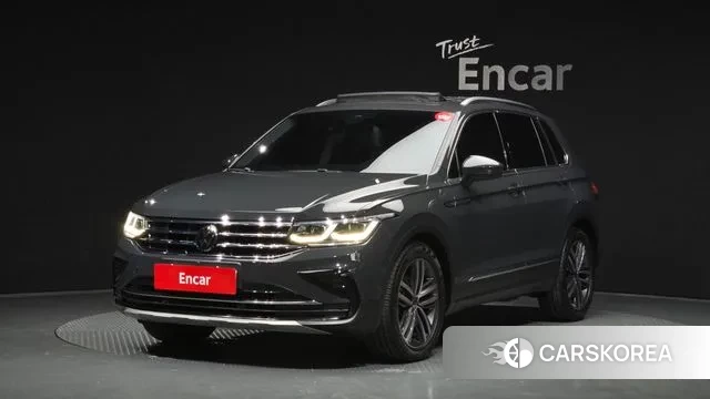 Volkswagen Tiguan second Generation 2023 Серый из Кореи
