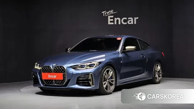 BMW 4 Series (G22) 2021 Синий из Кореи