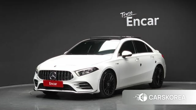 Mercedes-Benz A-Class W177 2020 Белый из Кореи