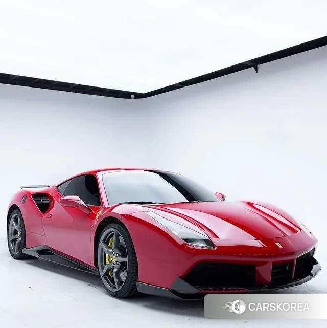 Ferrari 488 GTB 2018 Красный из Кореи