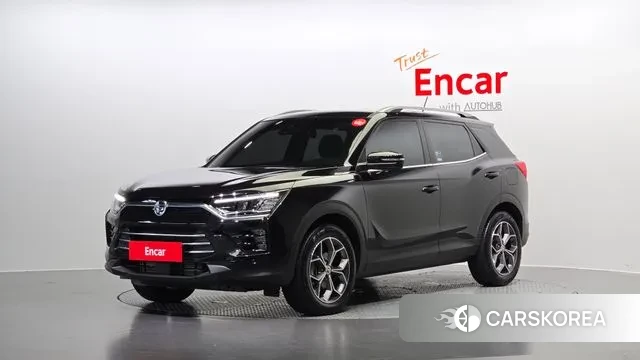 Ssangyong Beautiful Korando 2022 Черный из Кореи