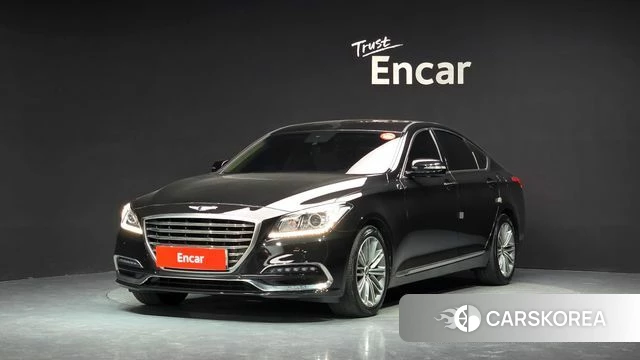 Genesis G80 2018 Черный из Кореи