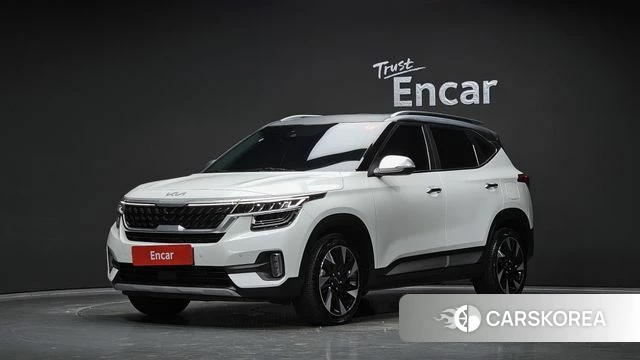 Kia Seltos 2021 Белый из Кореи