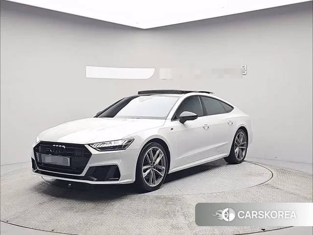 Audi A7 (4K) 2021 Белый из Кореи