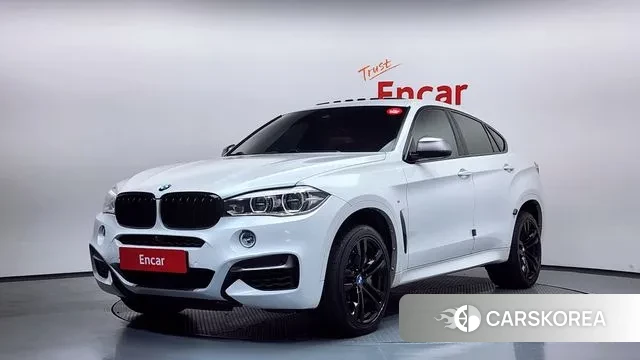 BMW X6 (F16) 2018 Белый из Кореи