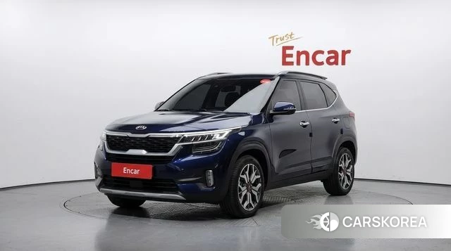 Kia Seltos 2019 Синий из Кореи