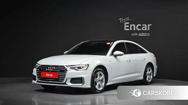 Audi A6 (C8) 2021 Белый из Кореи