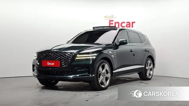 Genesis GV80 2022 Темно-зеленый из Кореи