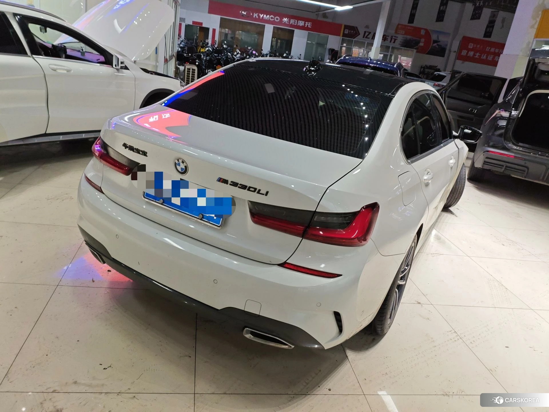 BMW 3 series 2021 Белый из Китая