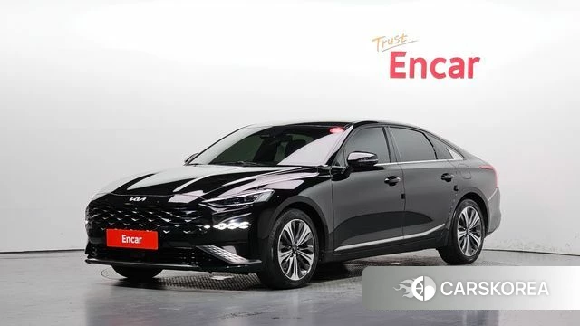 Kia K8 Hybrid 2022 Черный из Кореи