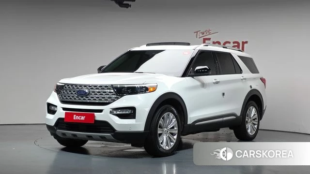 Ford Explorer 6th Generation 2023 Белый из Кореи