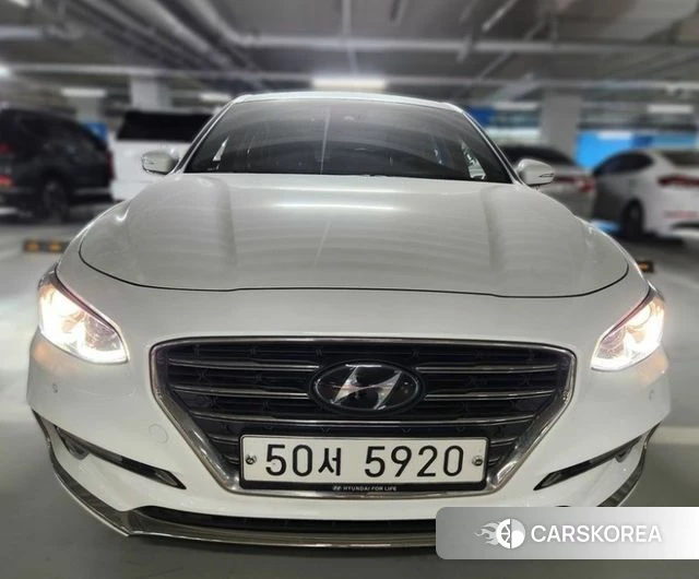 Hyundai Grandeur IG 2018 Белый из Кореи
