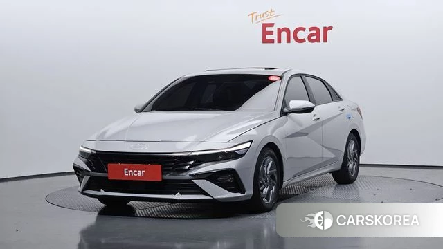 Hyundai The New Avante (CN7) 2024 Серебристо-серый из Кореи