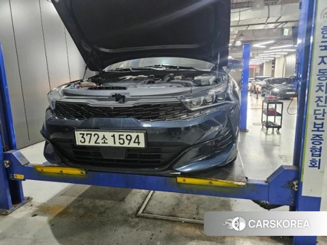 Kia K5 3rd generation 2021 Синий из Кореи