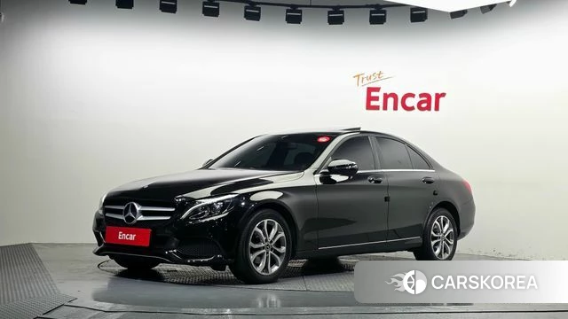 Mercedes-Benz C-Class W205 2018 Черный из Кореи