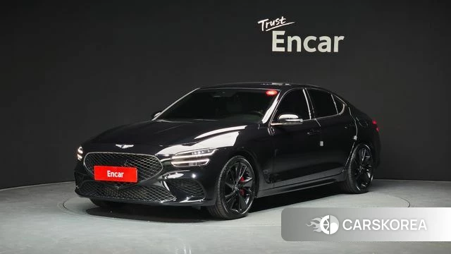 Genesis The New G70 2023 Черный из Кореи