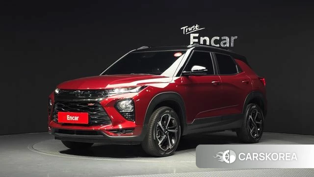 Chevrolet (GM Daewoo) Trailblazer 2022 Красный из Кореи