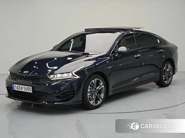 Kia K5 3rd generation 2021 Синий из Кореи