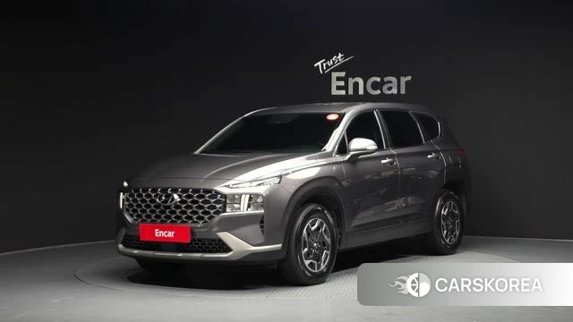 Hyundai The New Santa Fe 2022 Серый из Кореи